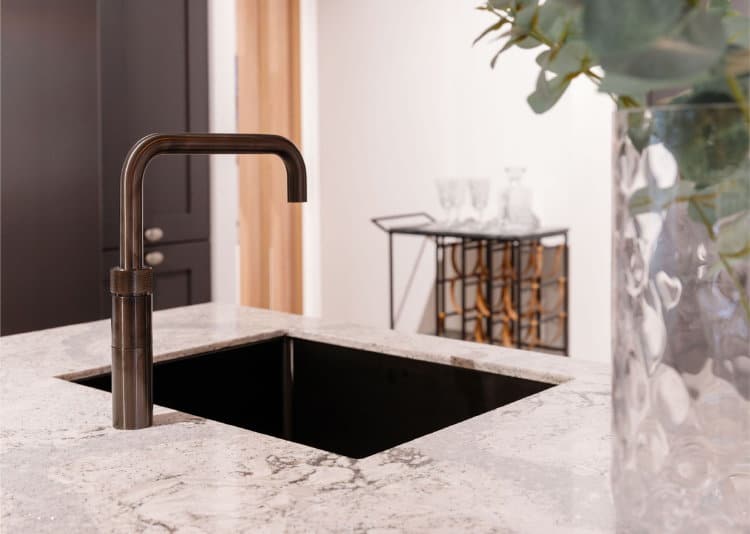 Quooker Fusion Square Gunmetal - KeukenCoach keuken The Hamptons