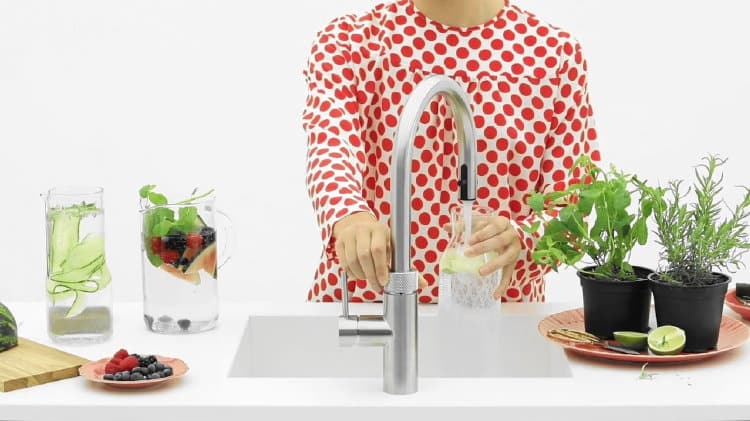 Quooker Flex Cube voor koud bruisend verse munt water