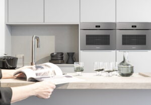 Design keuken met professionele apparatuur Miele ovens - KeukenCoach keuken San Francisco