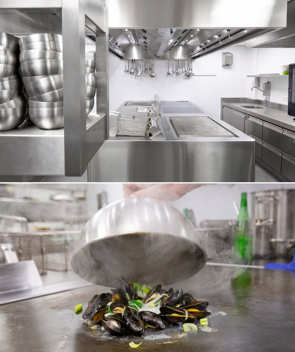 Professionele keuken van Qook!, Qbtec – Volledig elektrisch koken in de gasloze horeca keuken van restaurant Kaat Mossel, Rotterdam – Vincent van Dordrecht