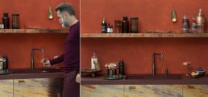 Foto: Quooker Fusion Messing Patina Quooker Fusion Messing Patina
