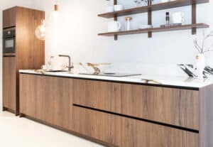 Keramiek aanrechtblad schoonmaaktips: keramisch marmerlook keukenblad Evora Ceramics Spectacle Lux – KeukenCoach keuken Stockholm