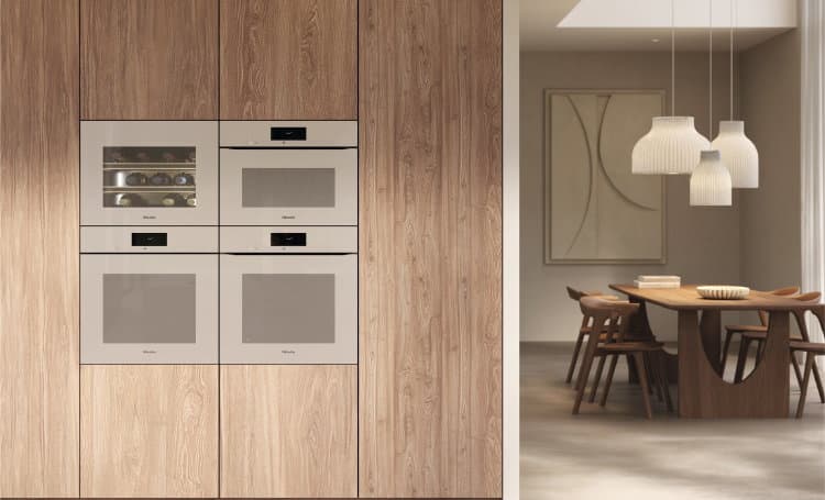 Greeploze Miele ArtLine apparatuur in nieuwe Pearl Beige kleur