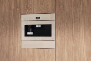 Miele inbouw koffiemachine Pearl Beige kleur