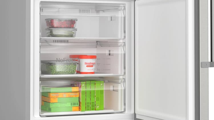 Bosch koel-vriescombinatie met NoFrost lades